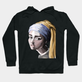 Girl With A Pearl Earring Hoodie